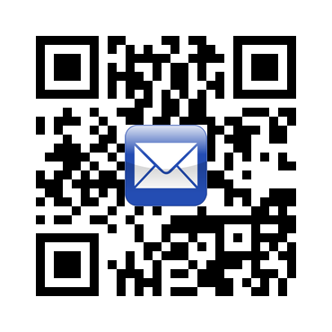Email notification sign up form QR code
